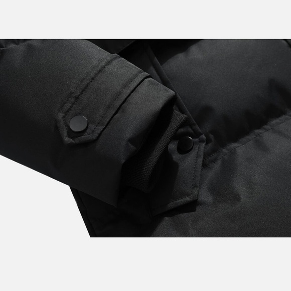 New NWT Waterproof Down Thickened Long Winter Coat Warm Puffer Belted Windproof - Picture 5 of 16